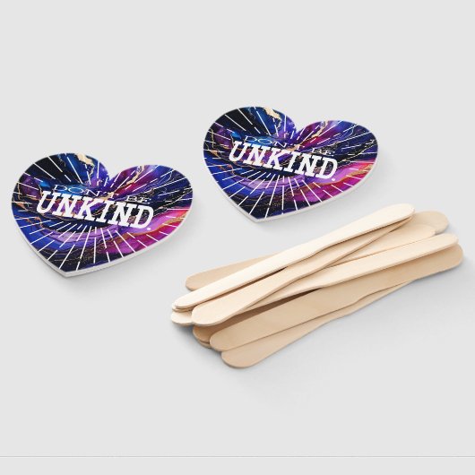 Sei nicht unfreundlich fächer (Non-assembled)