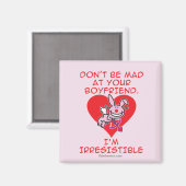 Sei nicht verrückt magnet (Vorderseite/Rückseite)