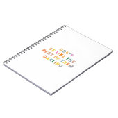 Sei nicht wie die Erholung von ihnen Liebling Notizblock (Linke Seite)