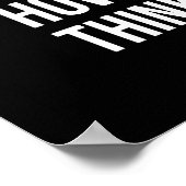 Sei nie zufrieden - Fitness, Hektik, Erfolg Poster (Ecke)