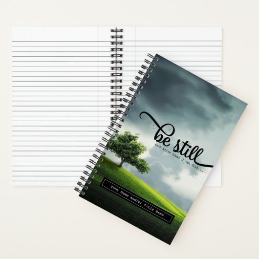 'Sei noch' Biokoziffer 5.5 x 8.5 Notebook Notizblock (Innen)