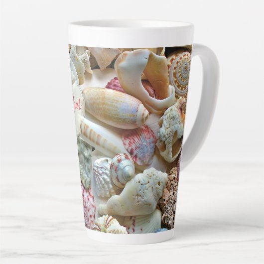 Sei noch Christliche Schrift Hübsche Muscheln Milchtasse (Rechte Ecke)