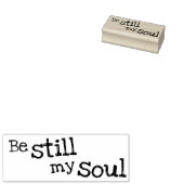 Sei noch mein Soul Gummistempel (Stempel)