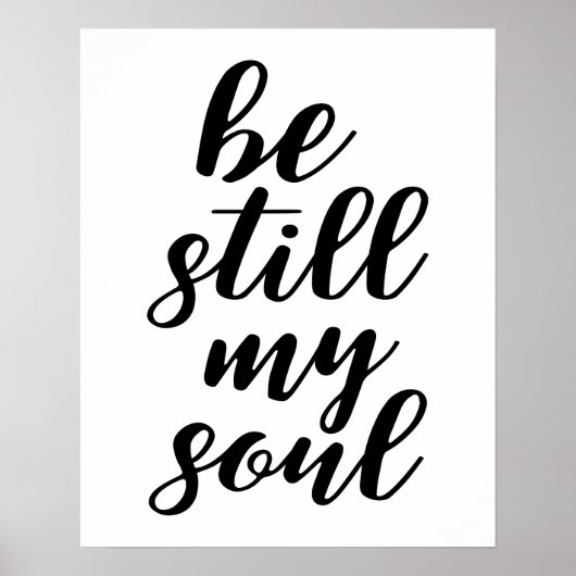 Sei noch mein Soul-Poster Poster (Vorne)