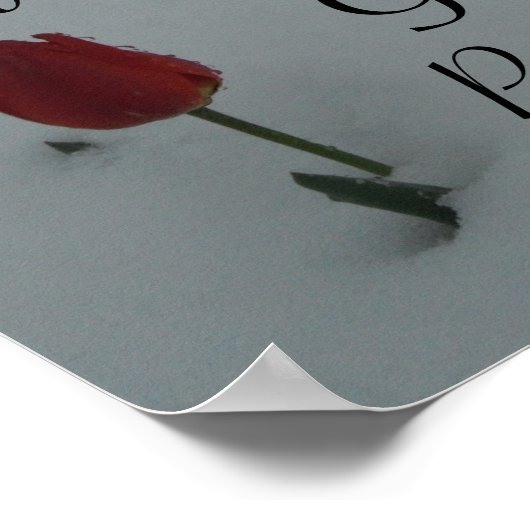 Sei noch, und weiß, dass ich ... poster (Ecke)