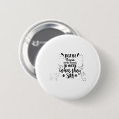 Sei nur Vegan für die Tiere Button (Vorne & Hinten)