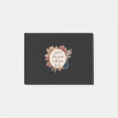 Sei nur, wer Gott du bist Jesus liebt Chris Post-it Klebezettel (Vorderseite)