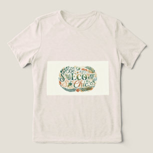 Sei Öko Chic, T-Shirt Tri-Blend Shirt