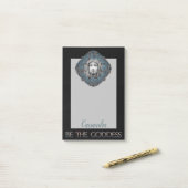 Sei Personalisierte Göttin Post-it Klebezettel (Auf Schreibtisch)