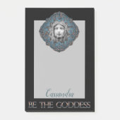 Sei Personalisierte Göttin Post-it Klebezettel (Vorderseite)