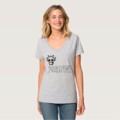 Sei positiv :) T-Shirt (Vorderseite Vollansicht)