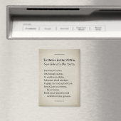 Sei präsent Achtsamkeit Magnet (In Situ (Geschirrspüler))