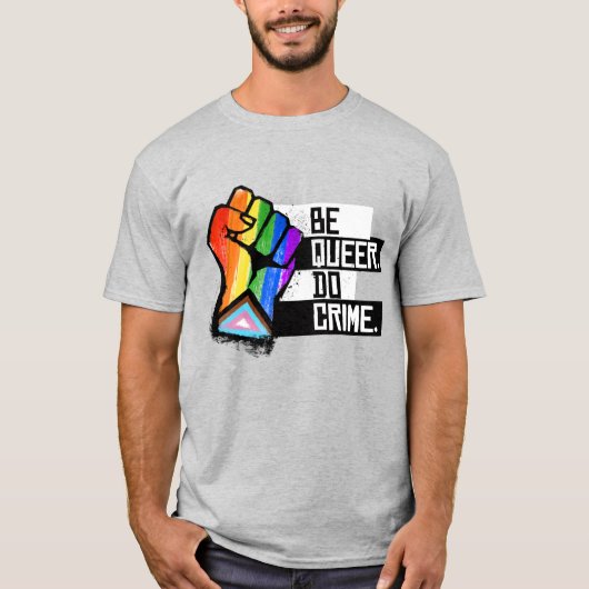 Sei Que Verbrechen T-Shirt (Vorderseite)