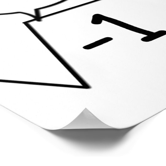 Sei rational, mach echt! poster (Ecke)