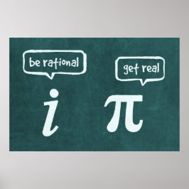 Sei rational! - Math Poster