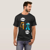 Sei rational Werde real Mathe  Schüler Lehrer  Pi- T-Shirt (Vorne ganz)