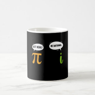 Sei Real Sei Rational Lustiger Mathe Pi Tag Geek Kaffeetasse