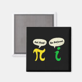 Sei Real Sei Rational Lustiger Pi Mathematik Lehre Magnet (Vorderseite/Rückseite)