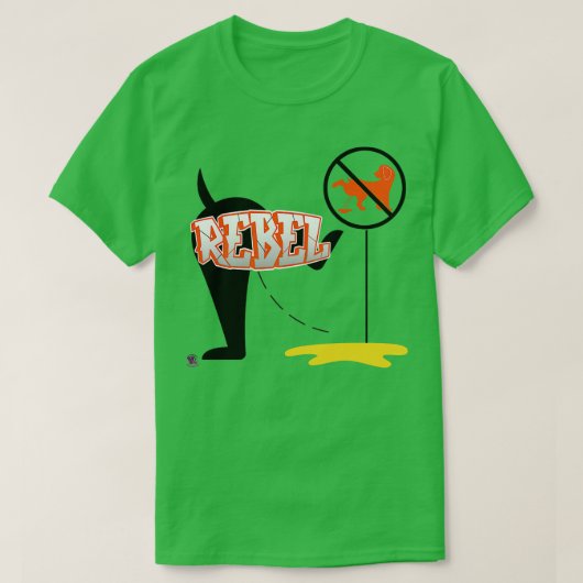 Sei Rebell T-Shirt (Design vorne)