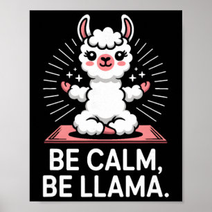 Sei ruhig, sei Lama Meditation Yoga _2 Poster