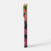 Sei sanft, fett, florale, abstrakte Kunst iPhone 1 Hülle (Linke Seite)