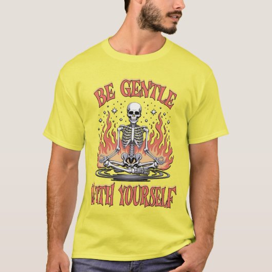 Sei sanft mit dir selbst T-Shirt (Vorderseite)