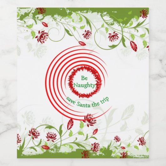 Sei schmutzig #2 weinetikett (Einzelnes Label)