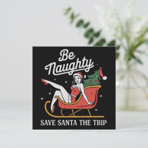 Sei schmutzig Gerettet Weihnachten Die Reise Funny