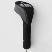 Sei schön, dass ich eines Tages dein Pilot sein kö Golf Headcover (angewinkelt)