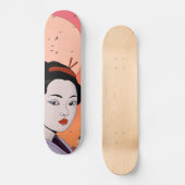 Sei schön Geisha Girl Skateboard (Vorderseite)