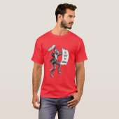 Sei schwul, mach Verbrechen Mädchen T-Shirt (Vorne ganz)