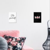 Sei selbst bilderwand sets (Wohnzimmer)