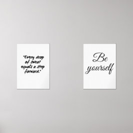 Sei selbst bilderwand sets