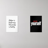 Sei selbst bilderwand sets (Vorderseite)