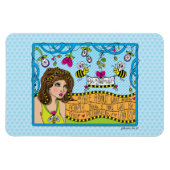 Sei selbst_Flexible Magnet 6"x4" (Horizontal)