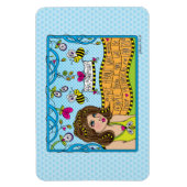 Sei selbst_Flexible Magnet 6"x4" (Vertikal)