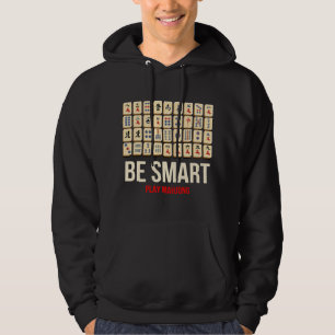 Sei Smart Play Mahjong Illustration Novelty Graphi Hoodie