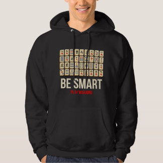Sei Smart Play Mahjong Illustration Novelty Graphi Hoodie