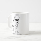 Sei so stark wie Espresso Kaffeetasse (Vorderseite Links)