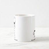 Sei so stark wie Espresso Kaffeetasse (Mittel)