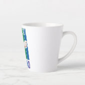 Sei sowohl menschlich als auch freundlich - Vintag Milchtasse (Rechts)