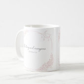 Sei stark Becher Kaffeetasse (Vorderseite Links)