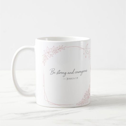 Sei stark Becher Kaffeetasse (Links)