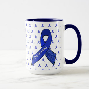 Sei Stark Blaue Schmetterling Chronische Müdigkeit Tasse