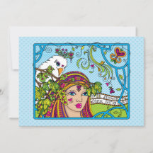 Sei stark_Habe Glauben_Flat Card 7"x5"