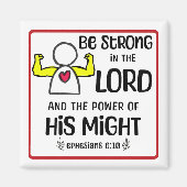 Sei stark im Lord Magnet (Vorne)