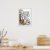 Sei stark - Kunstdruck Poster (Küche)