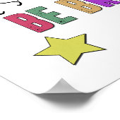 Sei stark, sei tapfer, sei es du - Matte Poster (Ecke)