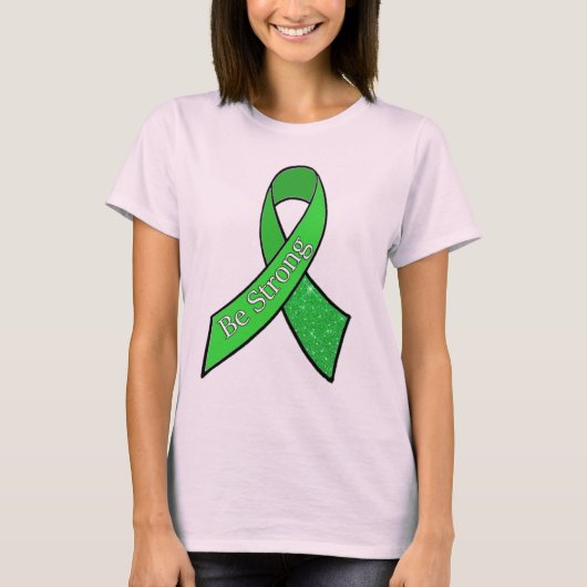 "Sei stark" Texas Lyme Disease Awareness Shirt (Vorderseite)