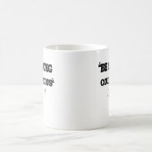 Sei stark und mutig - Joshua 1:9 Kaffeetasse (Mittel)